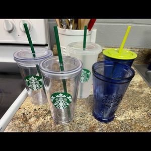 Reusable Starbucks Tumblers